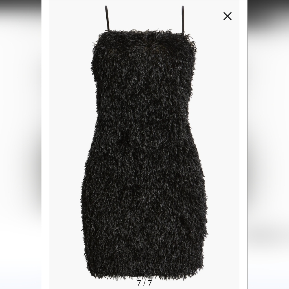 Vero Moda Black Textured Mini Dress - Picture 12 of 12